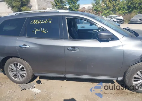 2019 Nissan Pathfinder Sl из США, поврежденный, VIN 5N1DR2MM8KC585665